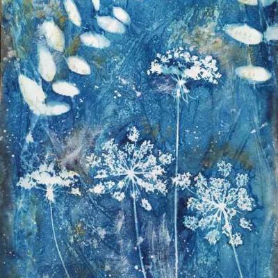 Fleurs indigo 3